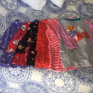 Lot of Six Long Sleeve Dresses